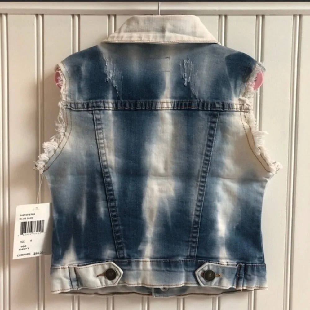 Hudson Jeans Toddler Denim Vest - Picture 3 of 4